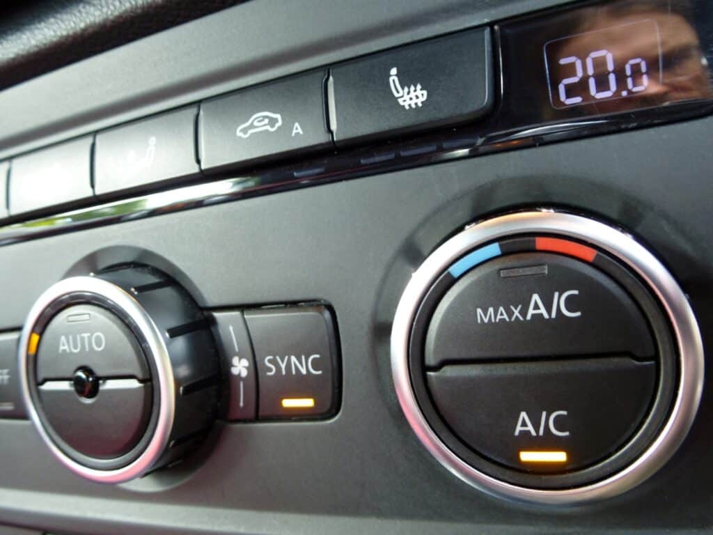 Car air conditioning
